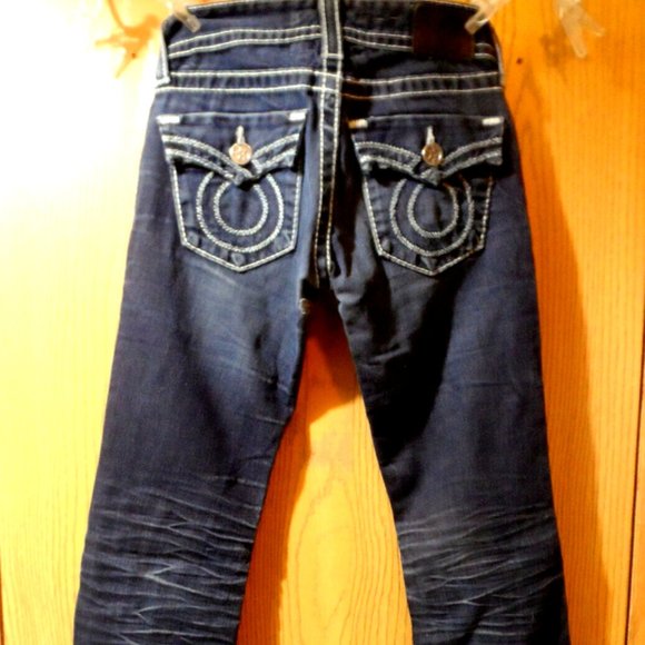 BIG STAR Jeans The Buckle Sophie 25L Low Boot Designer Denim Dark wash (30x33) - Picture 5 of 11